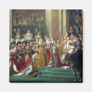 Aimant La consécration de Napoléon et celle de Joséphine
