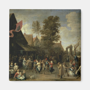 Aimant La consécration d'une église de village, c.1650
