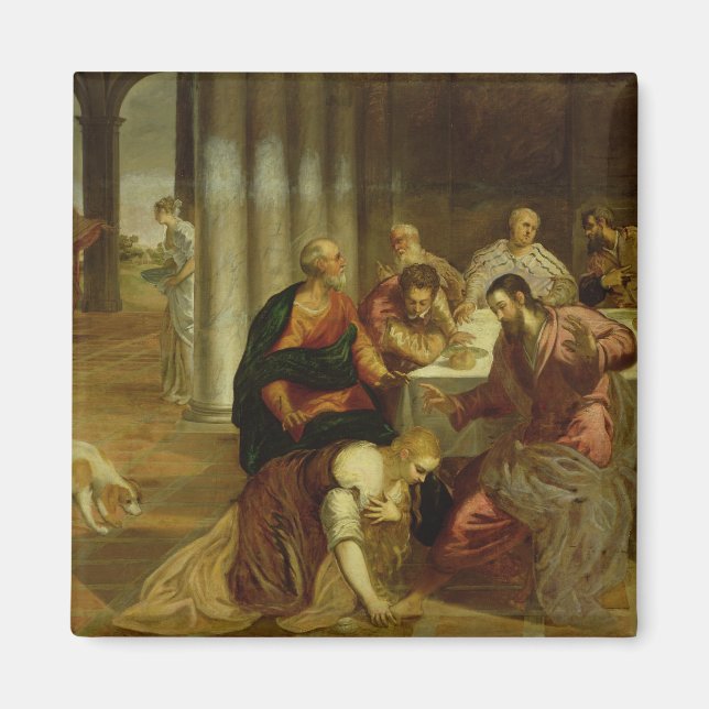 Aimant La conversion de Mary Magdalene, 1546-157 (Devant)