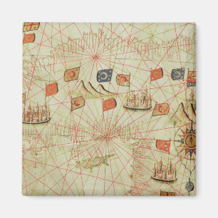 Aimant La côte de la Turquie et de la Chypre