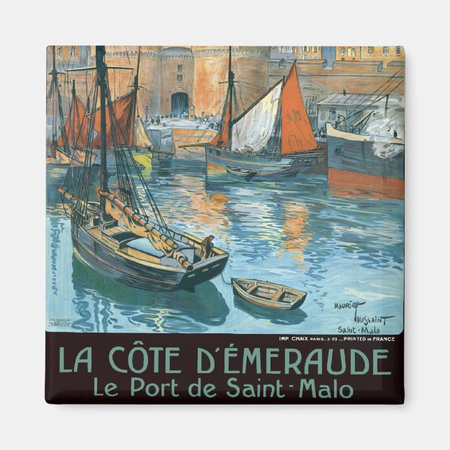 Aimant La Côte d'Émeraude (Devant)