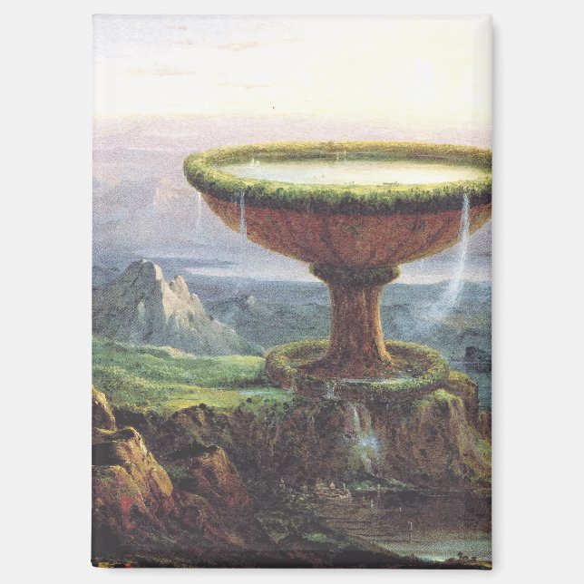 Aimant La coupe du Titan par Thomas Cole (Recto)