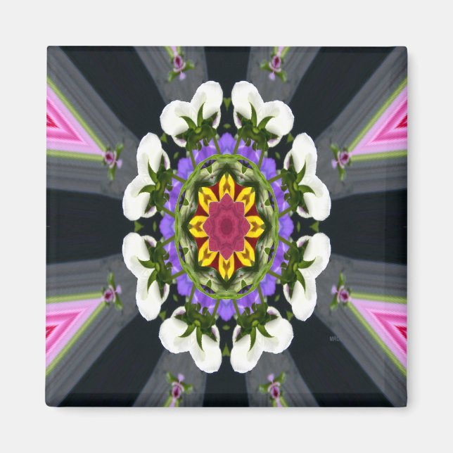 Aimant La couronne de Pansies.... (Devant)