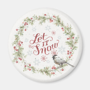Aimant La couronne d'hiver : la neige