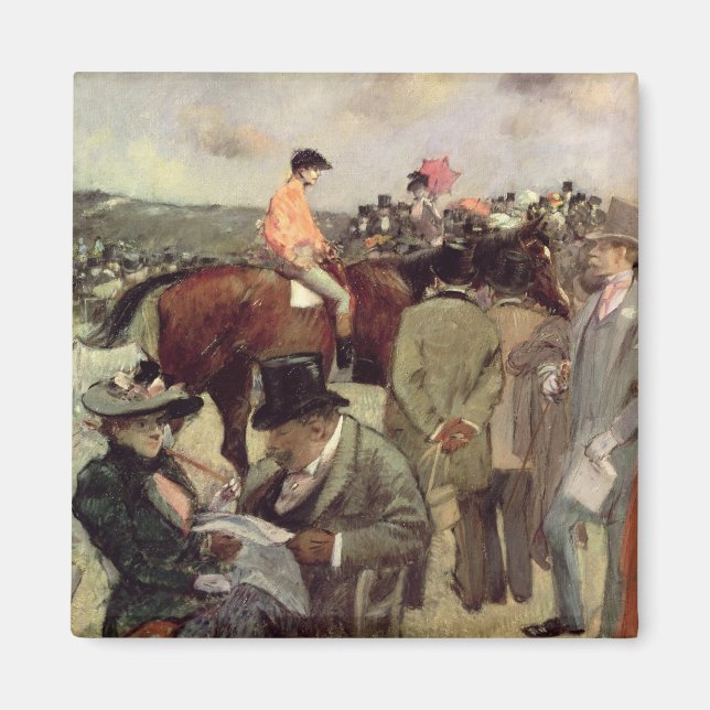 Aimant La course à cheval, vers 1890 (Devant)