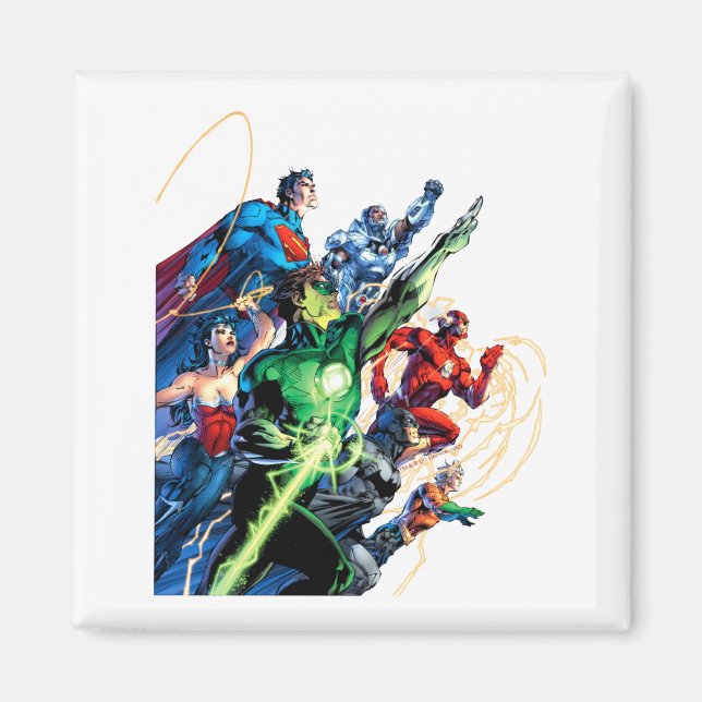 Aimant La couverture 1 3ème impression de The New 52  (Devant)
