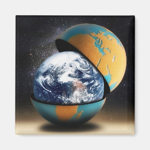 Aimant La couverture protectrice de la Terre