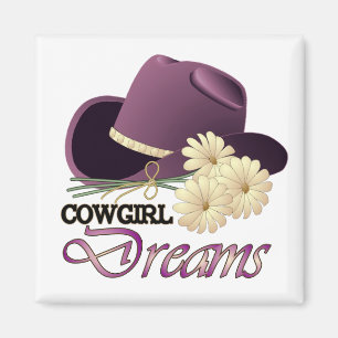 Aimant La cow-girl rêve l'AIMANT