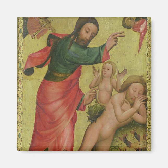 Aimant La Création d'Eve, un panel de Grabower (Devant)