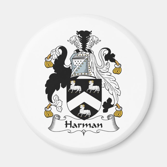 Aimant La crête de la famille Harman (Devant)