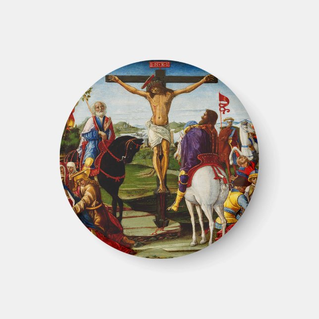 Aimant La Crucifixion par Benvenuto di Giovanni (Devant)