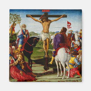 Aimant La Crucifixion par Benvenuto di Giovanni