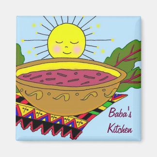 Aimant La cuisine de Baba