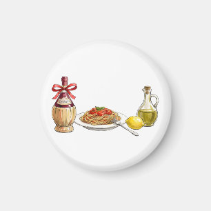 Aimant La cuisine de Nonna - Esthétique Coquette de l'été