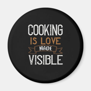 Aimant La cuisine Est Amoureuse Et Visible