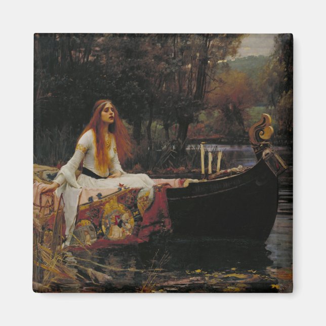 Aimant La dame de Shalott : une histoire de fantôme celti (Devant)