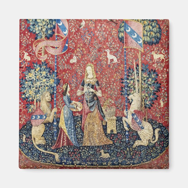 Aimant La Dame et la licorne, Odeur (Devant)