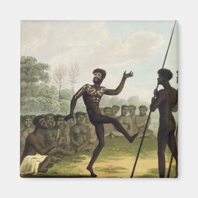 Aimant La Danse, aborigènes de la Nouvelle-Galles du Sud  (Devant)