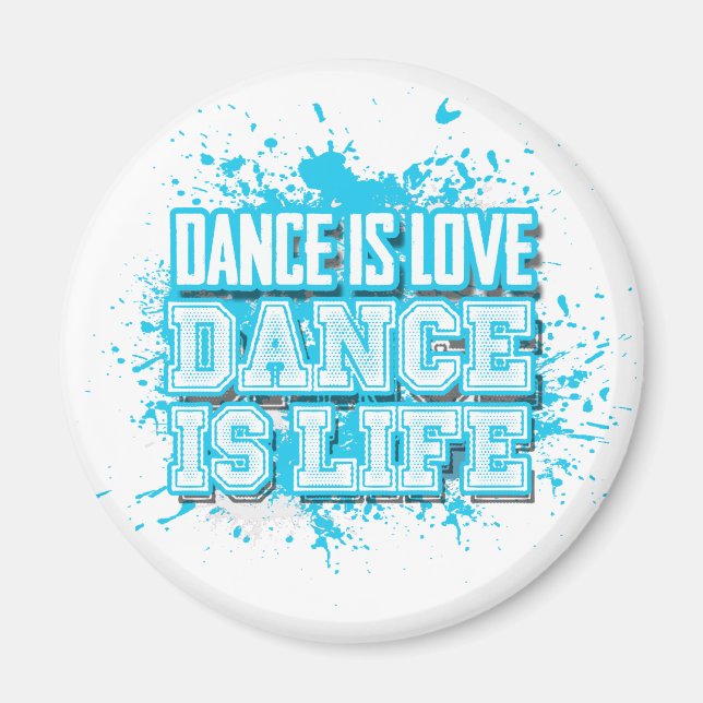 Aimant La danse c'est l'amour La danse c'est la vie (Devant)