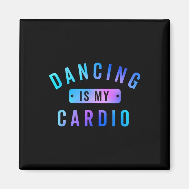 Aimant La Danse Est Mon Tee Cardio Pour Les Danseurs Qui  (Devant)