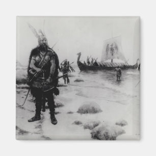 Aimant La découverte de l'Amérique par Leif Eriksson