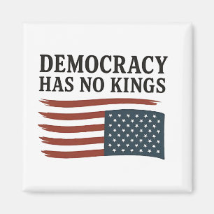 Aimant La démocratie n'a pas le roi anti-Trump USA