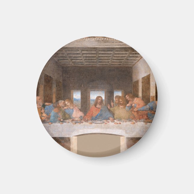 Aimant La Dernière Cène de Léonard de Vinci (Devant)