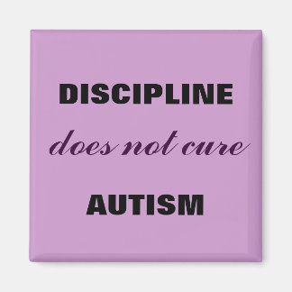 Aimant La Discipline Ne Mange Pas L'Autisme