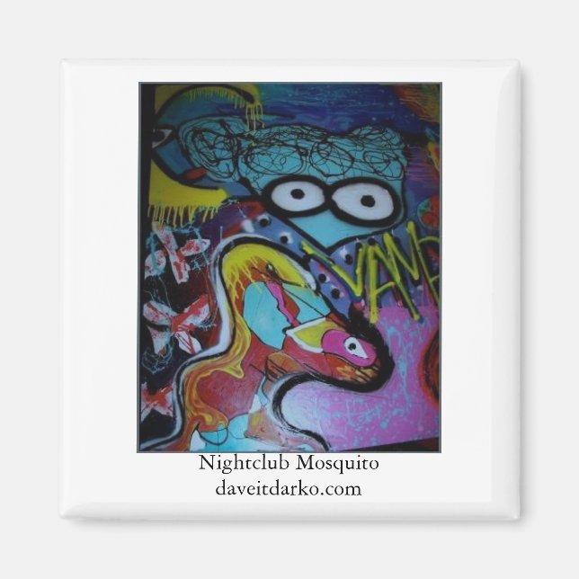 Aimant La discothèque Mosquito (Devant)