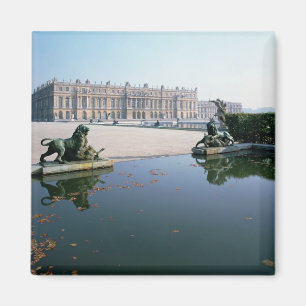 Aimant La façade d'ouest ou de jardin vue du Parterre