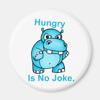Aimant La Faim N'Est Pas Une Plaisanterie. Hippo
