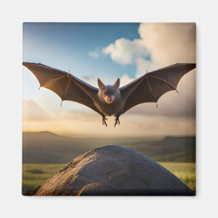 Aimant La faune de Mega Bat   Renard volant   Vol Fruitba