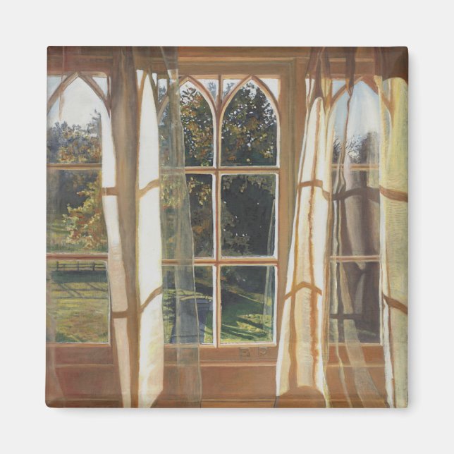 Aimant La fenêtre jaune 2013 (Devant)