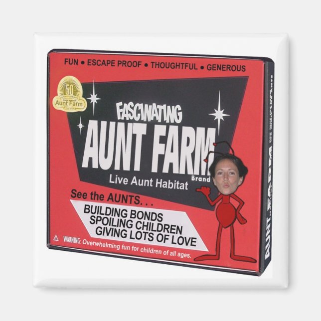Aimant La ferme Tante (Devant)