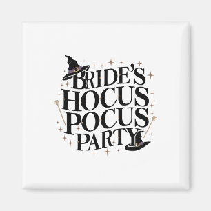 Aimant La fête de mariage de la mariée Hocus Pocus Hallow