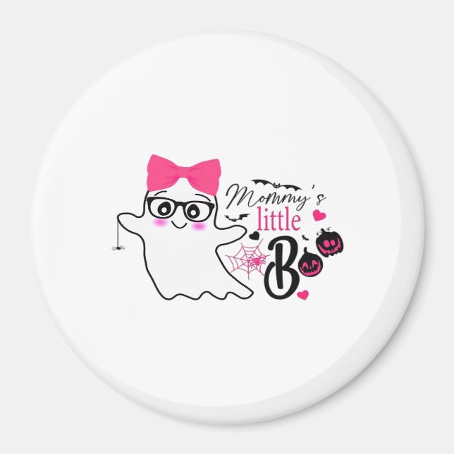 Aimant La fête d'Halloween de Maman Boo (Devant)