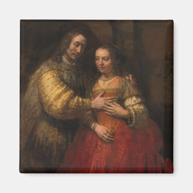 Aimant La Fiancée juive (de Rembrandt) (Devant)