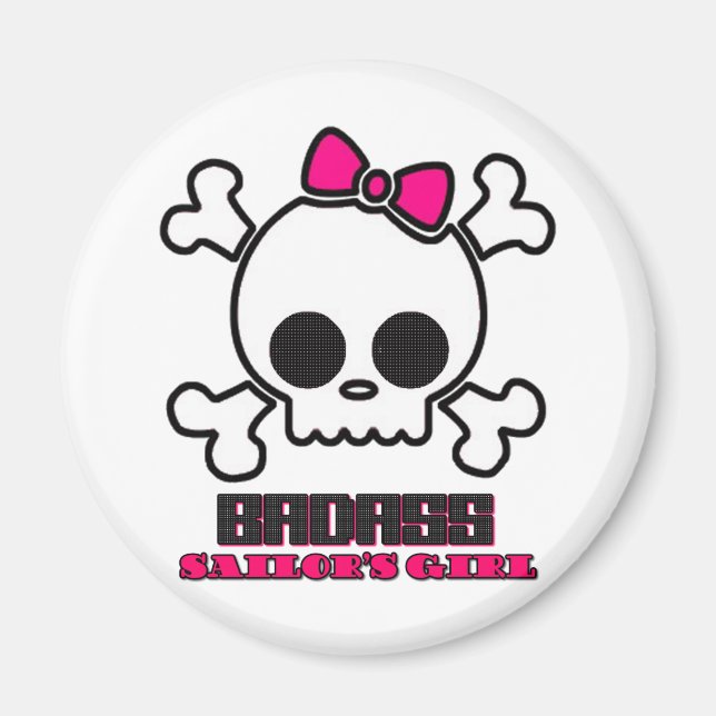 Aimant La fille du marin de Badass (Devant)