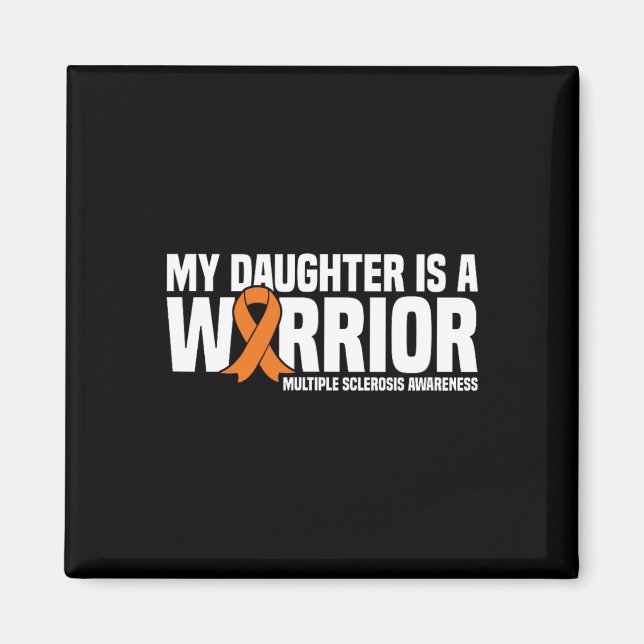 Aimant La Fille Est Un Guerrier Mme Multiple Sclerosis La (Devant)
