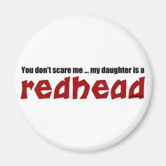 Aimant La fille est une rousse