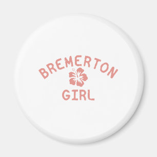 Aimant La fille rose de Bremerton