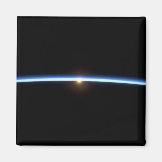 Aimant La fine ligne de l'atmosphère terrestre 2 (Devant)