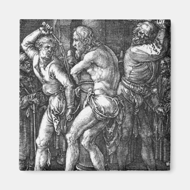 Aimant La flagellation d'Albrecht Durer (Devant)