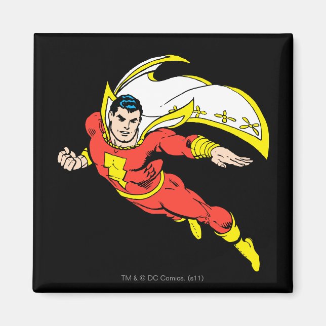 Aimant La flambée du Shazam (Devant)