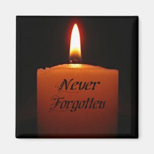 Aimant La flamme des bougies du souvenir