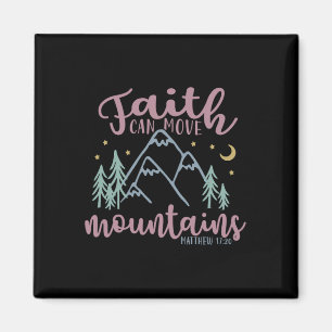 Aimant La foi peut déplacer les montagnes Wanderlust Rand