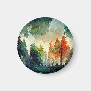 Aimant La forêt (nature)
