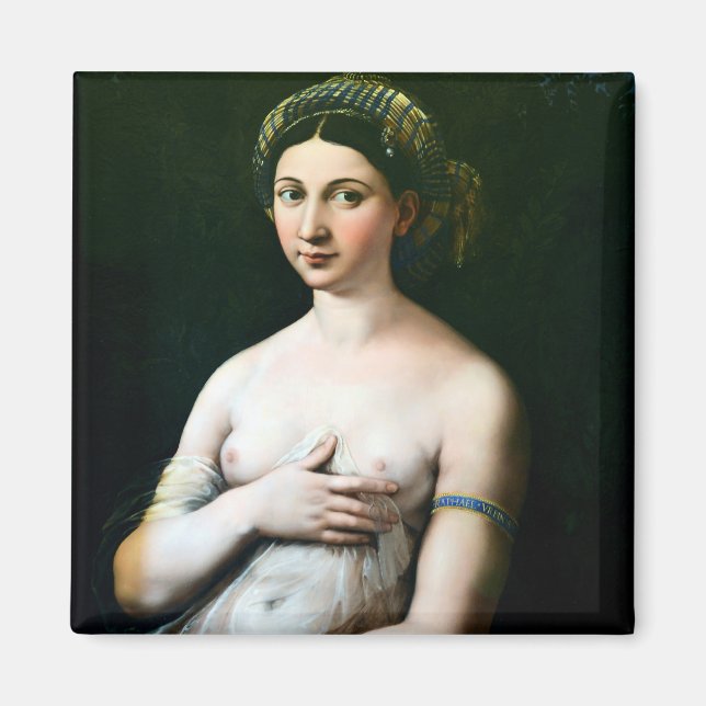 Aimant La Fornarina, Raphael (Devant)