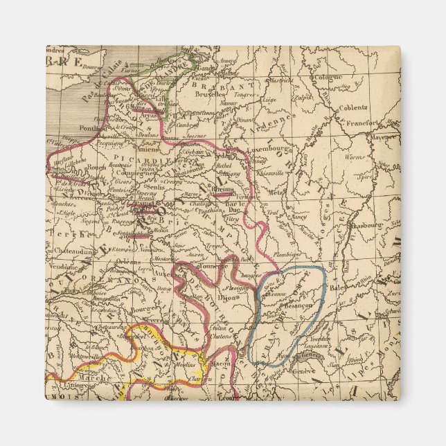 Aimant La France 1270 a 1328 (Devant)