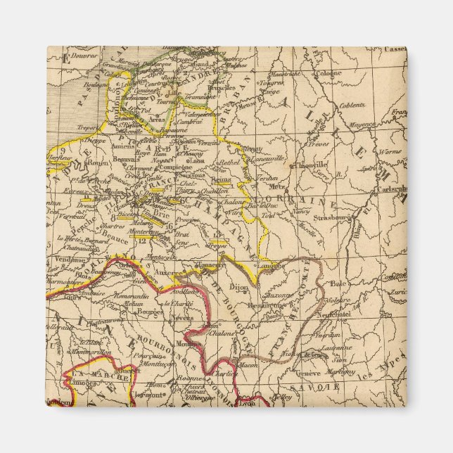 Aimant La France 1380 a 1422 (Devant)